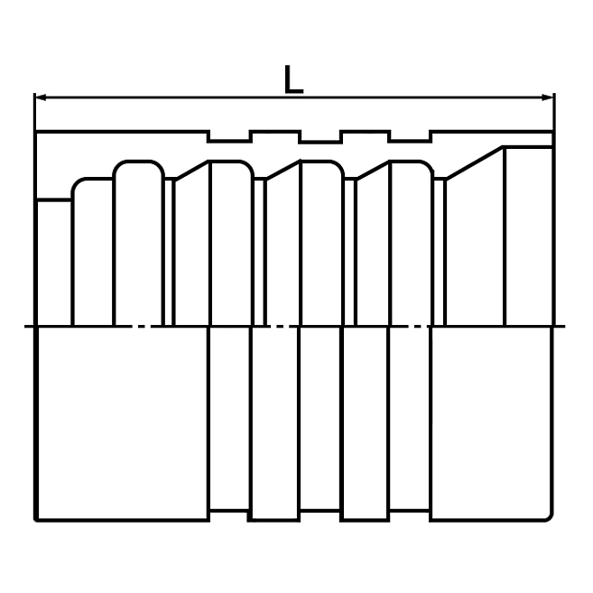 FERRULE FOR EN 856-4SP HOSE 00403