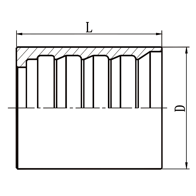 Ferrule Fitting 01400 is suitable for R12/20-24 hoses.