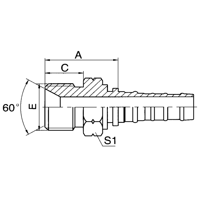 12623 SPP Male 60° Cone Seat Hydraulic Fitting        提供一些关于Hose Fitting 12623 SPP Male 60° Cone Seat的应用案例 如何正确安装和维护Hose Fitting 12623 SPP Male 60° Cone Seat？ 有哪些常见的问题可能会影响Hose Fitting 12623 SPP Male 60° Cone Seat的性能？