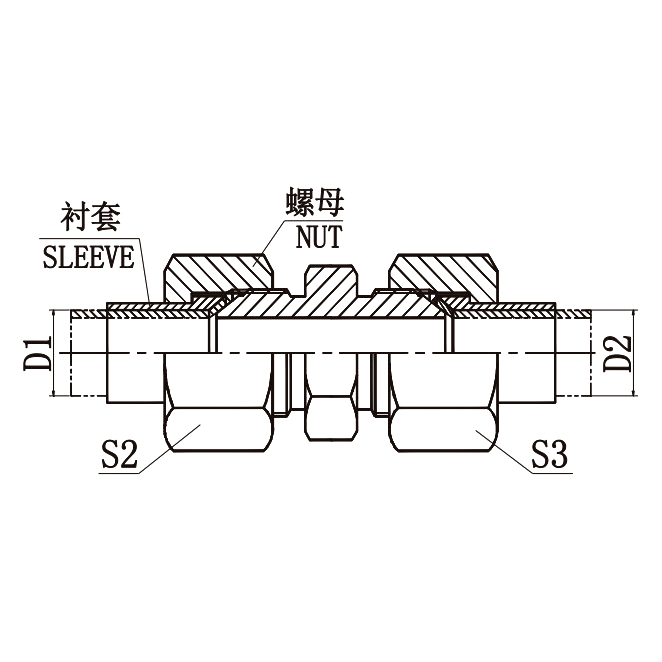 1Q Metric Male 74° Cone Hydraulic Adapter