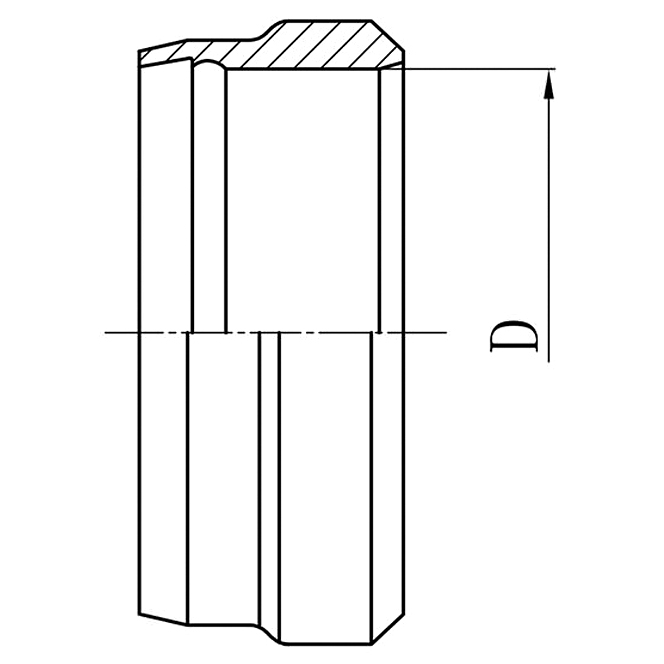 Hose Fitting RL Cutting Ring is designed for stable hydraulic tube connections.