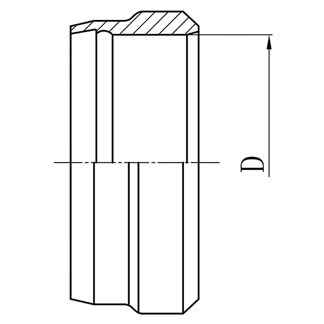 Hose Fitting RS Cutting Ring is used for reliable hydraulic pipe connections.