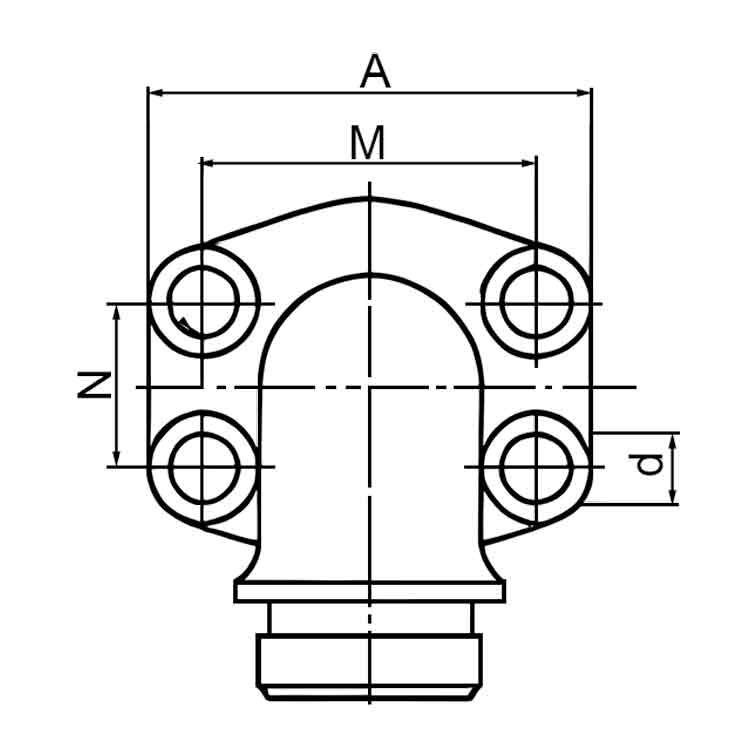 1CFL9-W SAE 90° Elbow, robust hydraulic fittings for field fluid operation