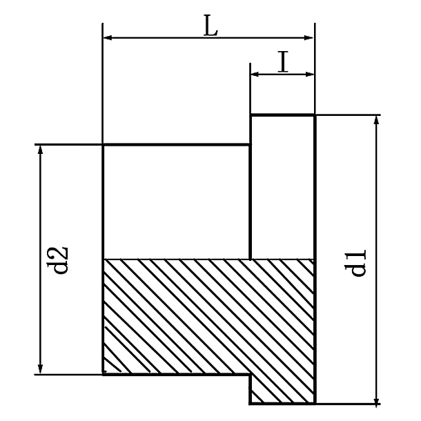 NPT to JIC Male Adapter – 4FL-M L-Series Heavy Duty Flange Plug