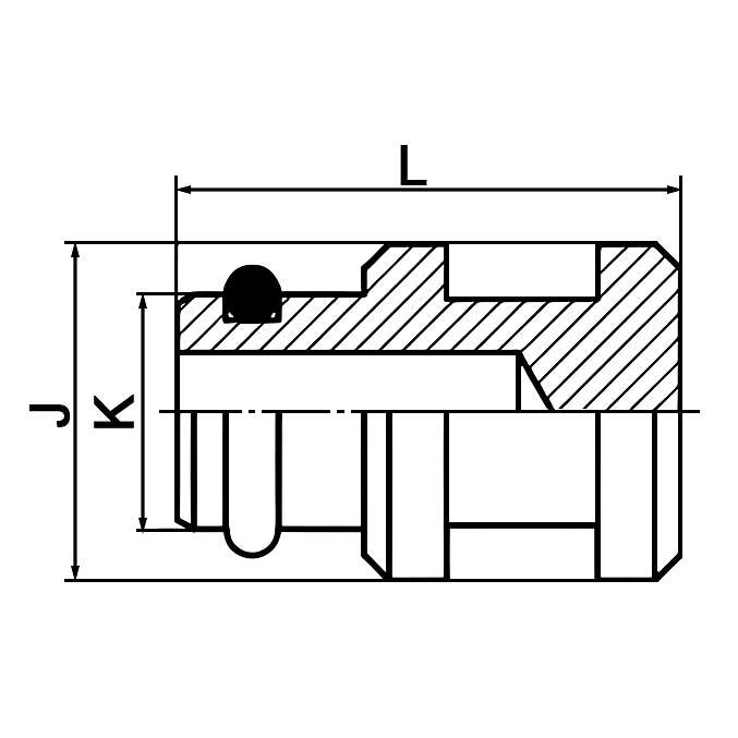 Threadless Staple-lok Connectors, 4Y male plug clip fastener SAE J1467
