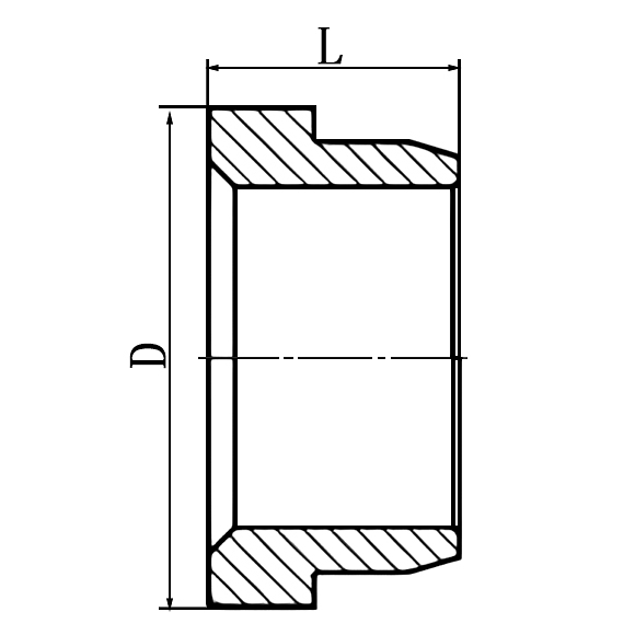 NB300-F ORFS sleeve system connectors for inch hydraulic ports